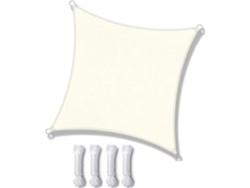 Vela De Sombra Rectangular Impermeable Resistente Poliéster