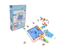 Ats-juego De Pesca De Madera Educatsivo Interacción Padre-hijo Juguete Para Niños Y Bebés Regalo De Cumpleaños
