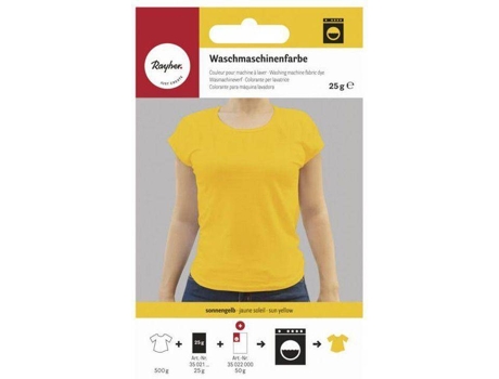 Colorante para Máquina Lavadora RAYHER - Amarillo