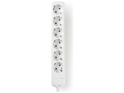 Bloque de 6 Tomas Sin Cable 250V 3680W NEDIS
