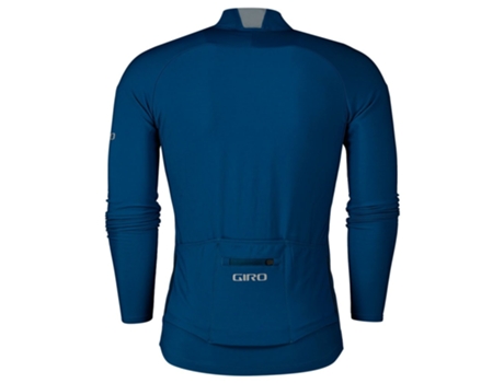 Jerseys GIRO Camisola Manga Comprida Chrono Thermal Azul XL Homem