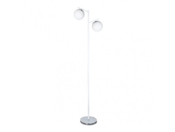 Fab 154543001 | Pata de salón Havana 2x14 Blanco/Cromo 160x25x40 cm Fabrilamp