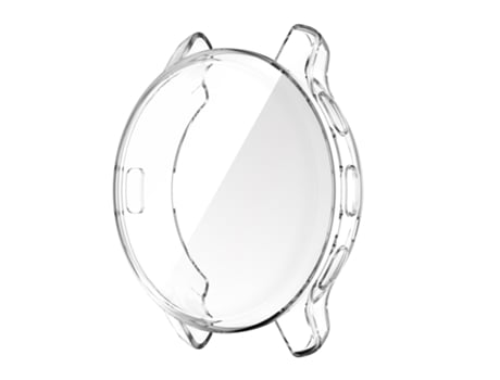 Caja de reloj de cobertura total de TPU galvanizada Garmin Venu 2 Plus (transparente)