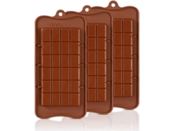 Molde De Chocolate Separable - 3 Piezas Molde De Caramelos Antiadherente De Silicona