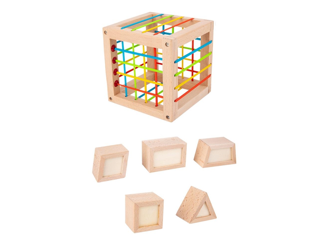 2026 Juguete De Clasificación Para Bebés Cubo Colorido Juguetes De Aprendizaje Multisensorial Para Niños Y Niñas Regalo