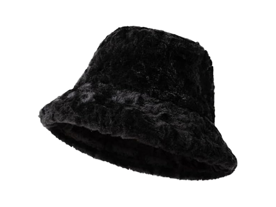 Sombrero De Pescador De Piel Sintética Para Mujer