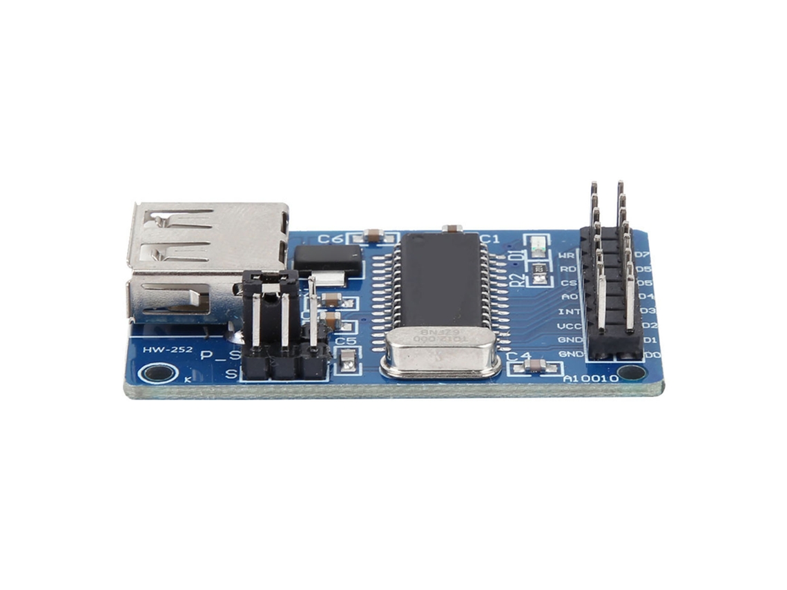 2026horizon-1 Pieza Módulo Usb Ch376s Para Lectura Y Escritura De Datos De Disco Usb Interfaz Principal