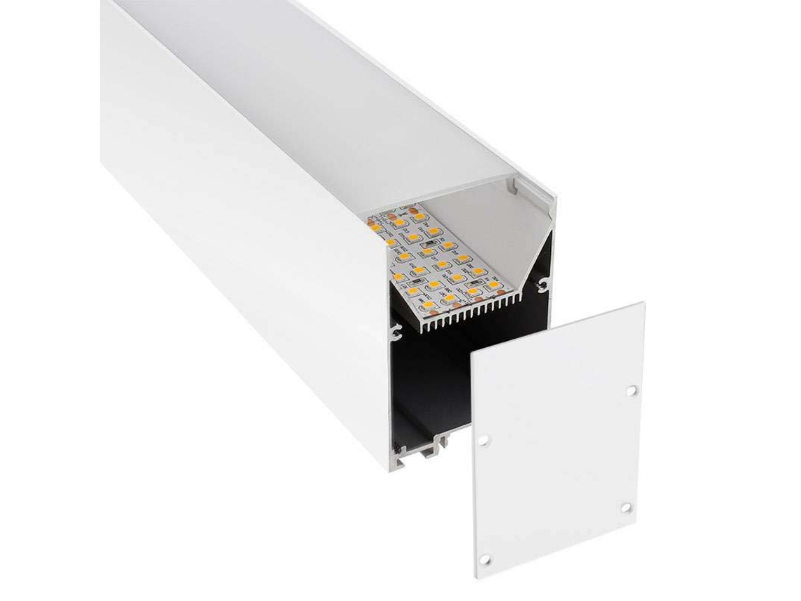 Perfil Aluminio Serk Para Tiras Led Metro LEDBOX