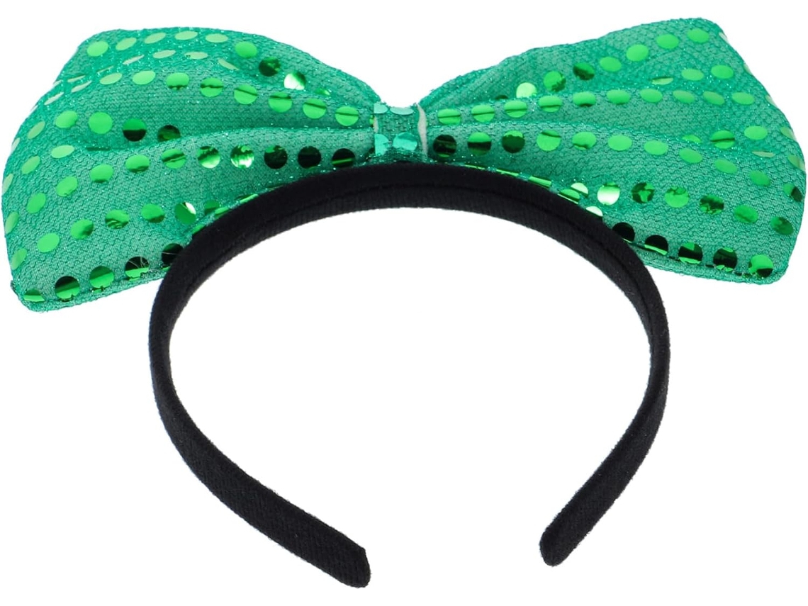 Bandeau Cheveux Femme À Paillettes Taille Vert Serrage, Para Fille Accesorio Coiffure Fête Mode ...