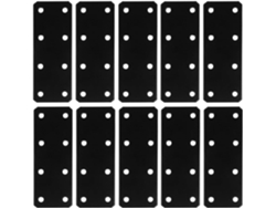 Soportes 12 Planos Madera Piezas 38x100 Mm Placa Metálica