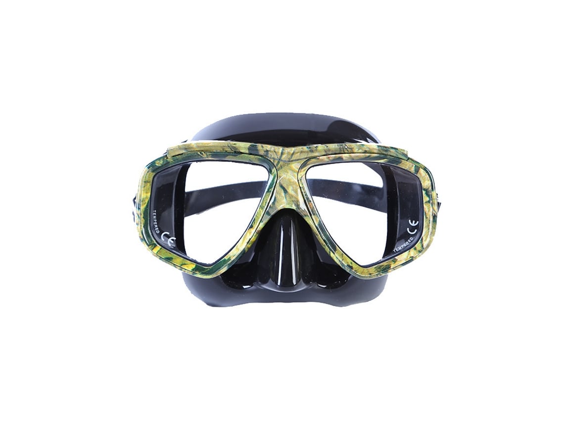 Máscara de buceo antivaho impermeable de alta definición, gafas de buceo negras Siurn