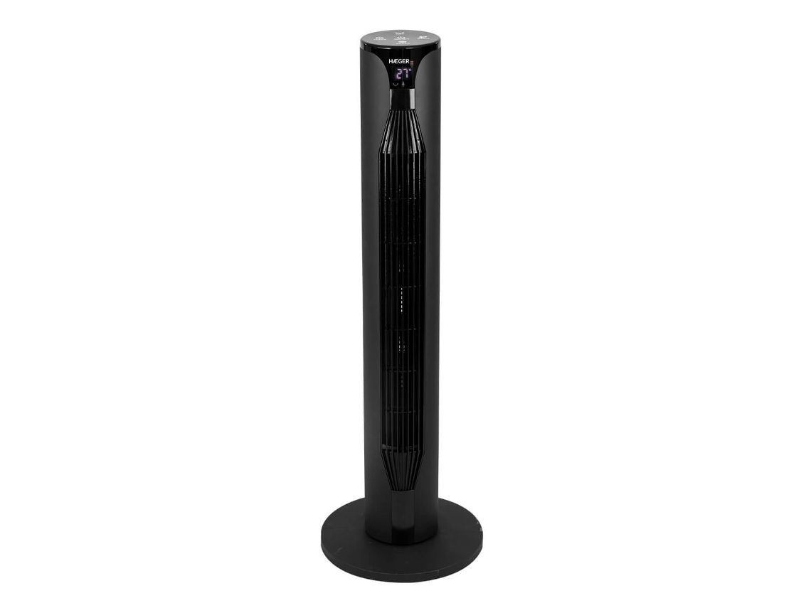 Ventilador de Torre HAEGER Elite Tower (3 velocidades - 45 W - Diámetro 91.5 cm)