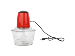 MEOIRUERY Picadora de Carne Eléctrica 2L Profesional con Bowl Transparente para Carne y Verduras Enchufe UE 220V