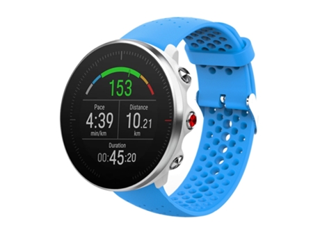 Correa de silicona para reloj inteligente POLAR Vantage M (azul)