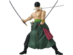Figura Anime Heroes - BANDAI NAMCO - One Piece Zoro Style 3 espadas 17 cm - 16 puntos de articulación