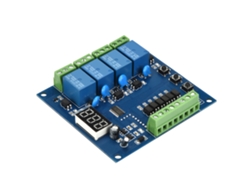 Módulo Rele Led Programable De 4 Canales Con Temporizador Y Retardo Signal Trigger 5vdc Yys-1