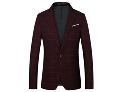 2026-chaqueta De Traje De Boda Para Hombre Mystdiy Con Estampado De Cuadros