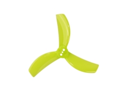 Amarillo Fluorescente 6 Pares Gemfan 2820 Hélice Pc 2.8" 3 Palas 1.5mm 3 Orificios Motor 1104-1404 Fpv
