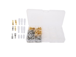 Kit 360 Conectores De Pala Macho Hembra De Latón Para Cable, Terminales De Crimpado, Conductividad Buena