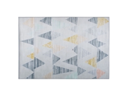 Alfombra de pelo corto BELIANI Yayla de Poliéster Gris 160x230