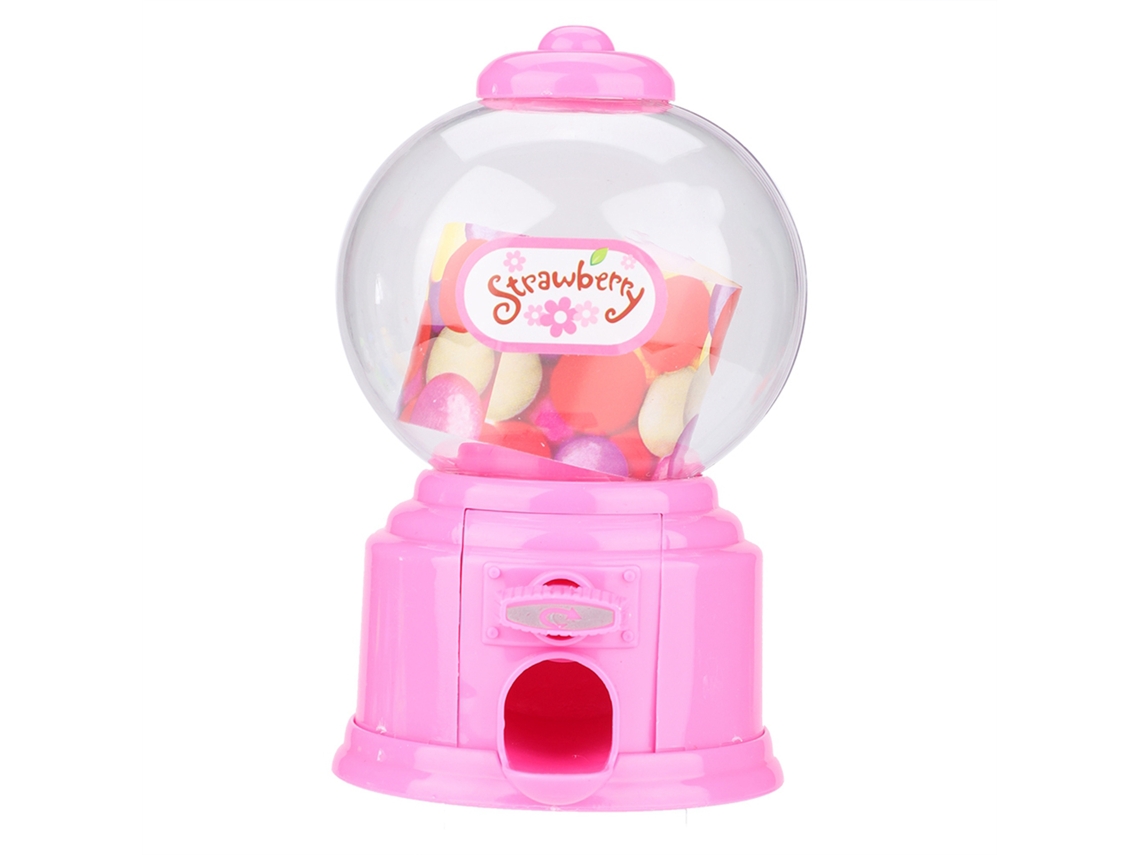 2026-máquina De Caramelos Portátil Para Niños, Dispensador De Chicles Mini Plástico, Regalo Para Jardín De Infantes (rosa)