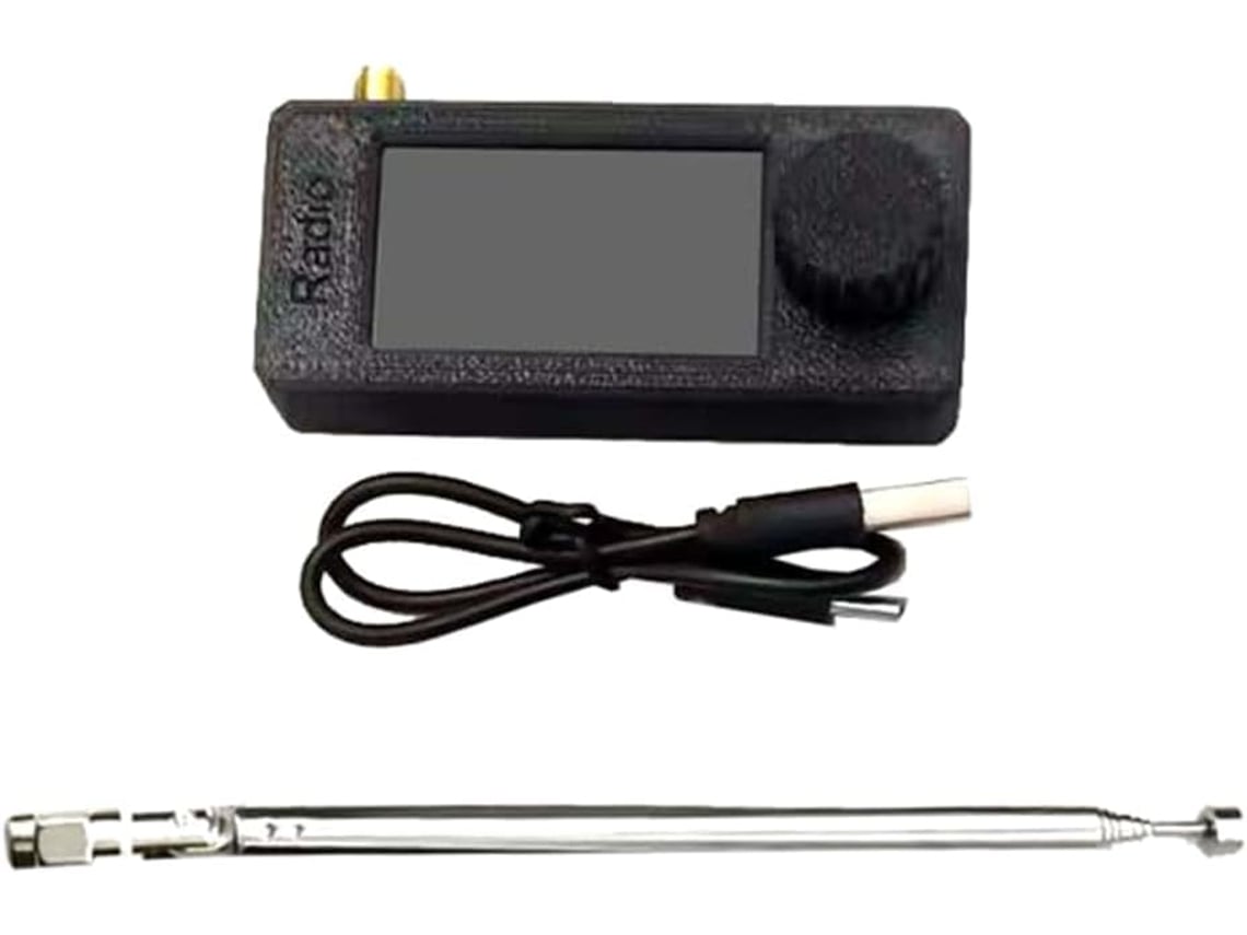 Radio Fm/am Si4732 Con Pantalla Ips De 1,9 Pulgadas, Usb, Am/fm/lsb, Mini Radio De Bolsillo Con Antena Portátil.