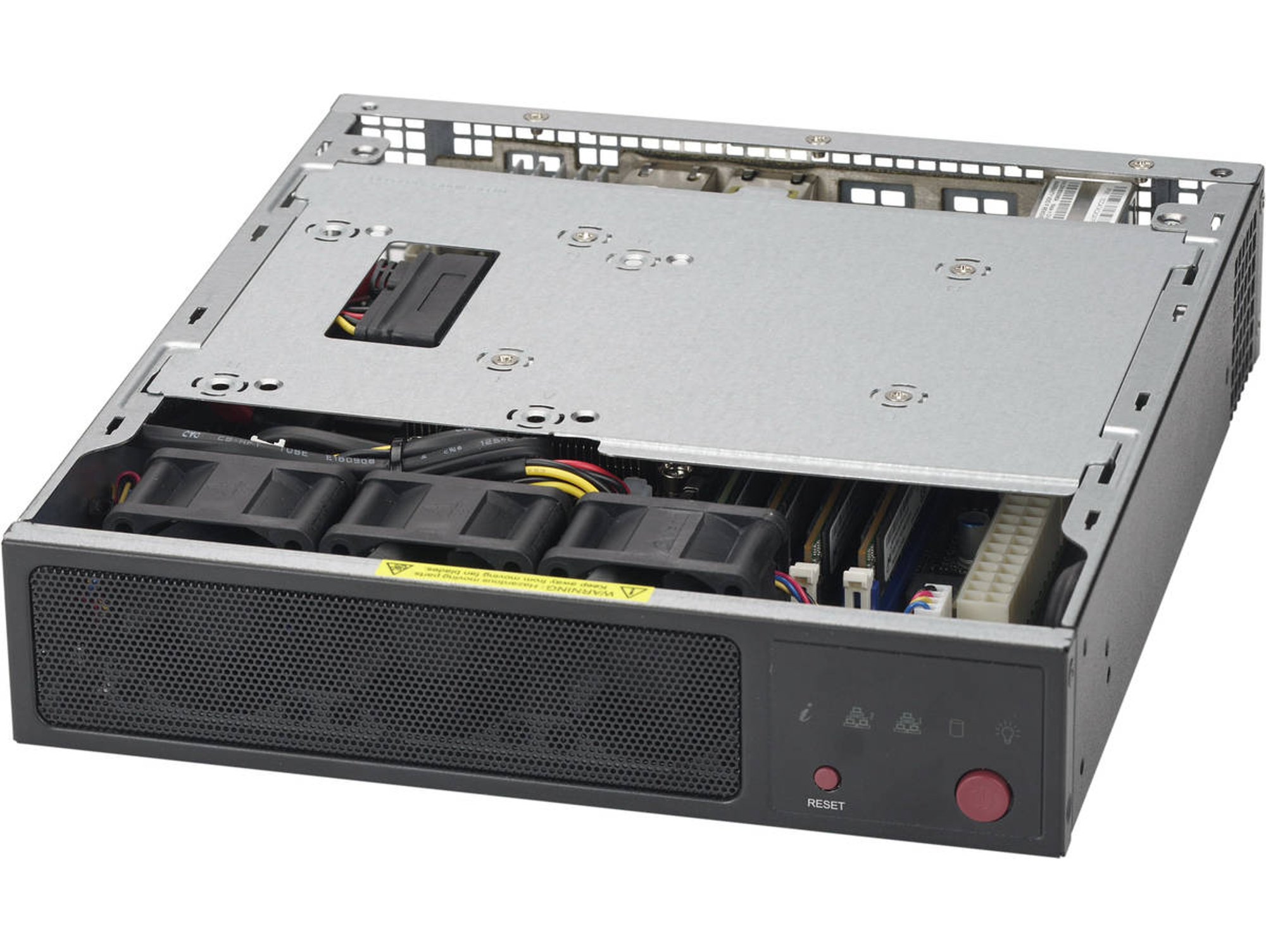 Caja PC SUPERMICRO CSE-101F (Rack - Negro)