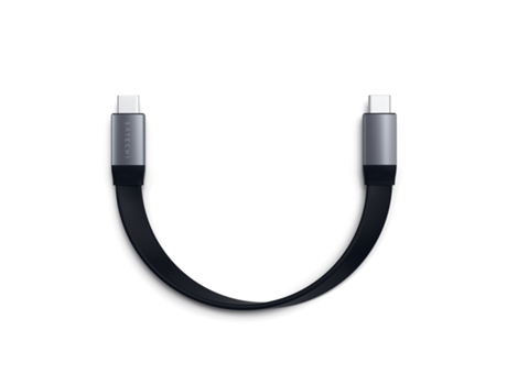 Satechi ST-TCCFC cable USB 0,228 m USB 3.2 Gen 2 (3.1 Gen 2) USB C Negro, Gris