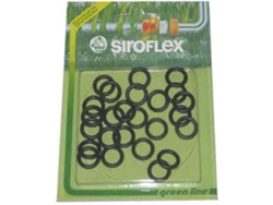 Blister 25 Arandelas de Goma SIROFLEX de Repuesto para Riego Conexión Rápida