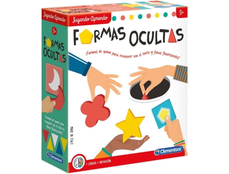 Juego de Formas CLEMENTONI Formas Ocultas (Edad mínima:3)