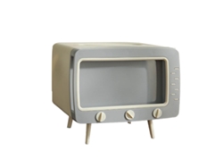 Bonita Caja Para Servilletas Multifuncional Con Forma De Televisor, Decoración De Mesa Blanca Para Sala De Estar, Baño Y Cocina.