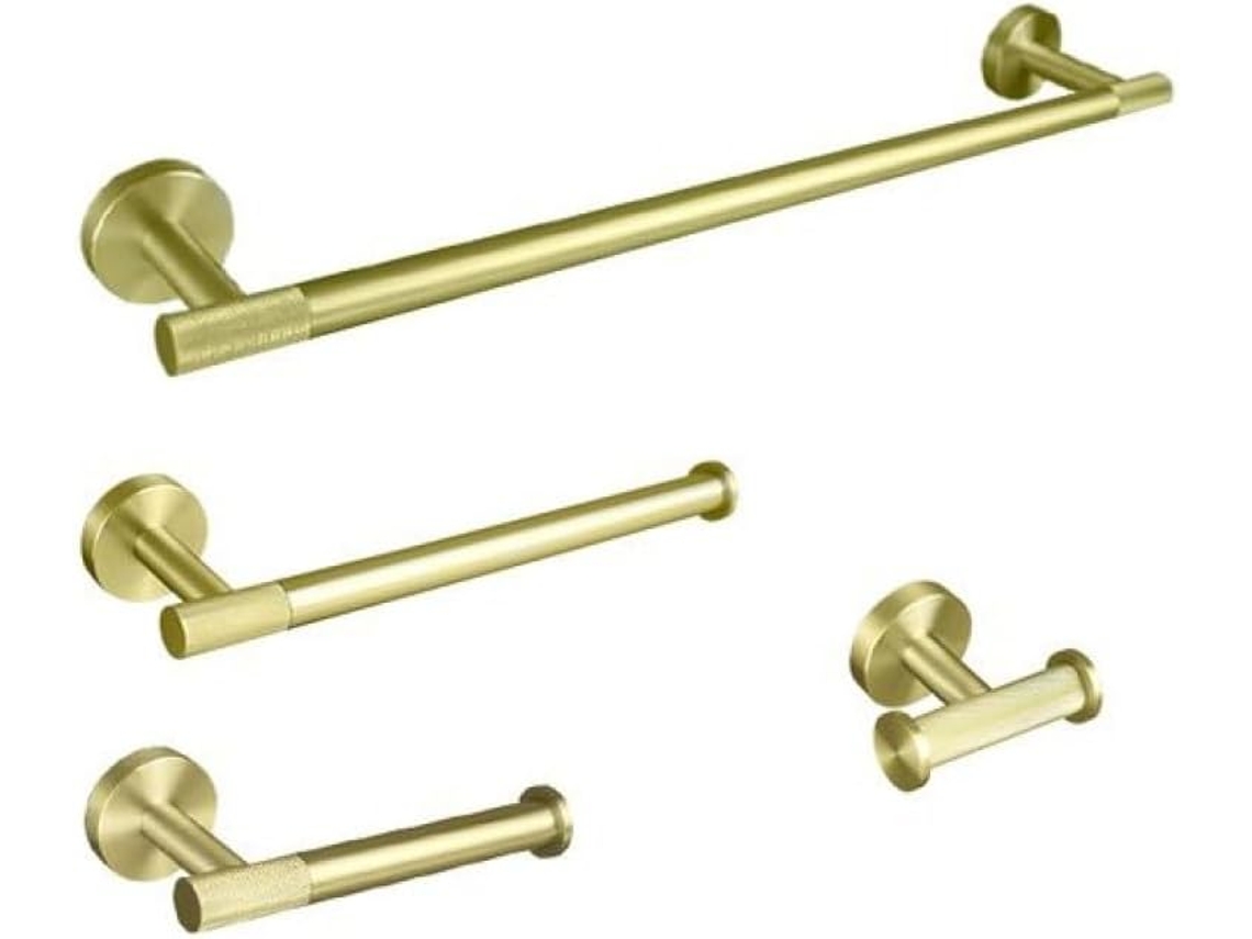 Soporte De Acero Inoxidable Para Toallas De Papel (4 Unidades)