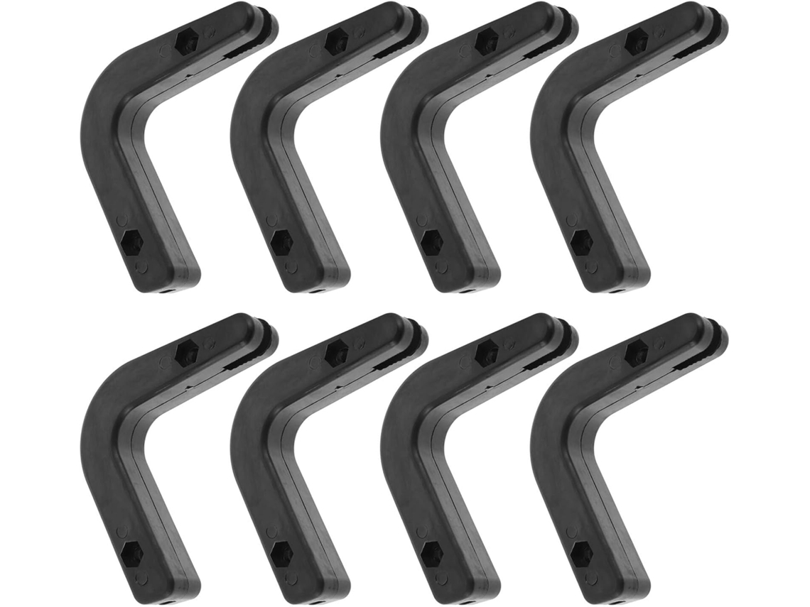 Juego De 8 Soportes De Pared Para Discos