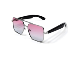 Gafas inteligentes Eifson GT30, auriculares, interruptor automático, bisagra metálica con resorte (rosa plateado)