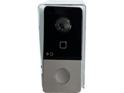 Interphone Vidéo Sans Fil Poe, Sonnette Intelligente For Maison, Caméra 2 Mp, Station De Porte
