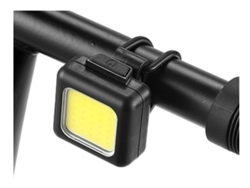 Faro delantero USB impermeable para bicicleta de carretera YIZHOOD DES1422 (negro)