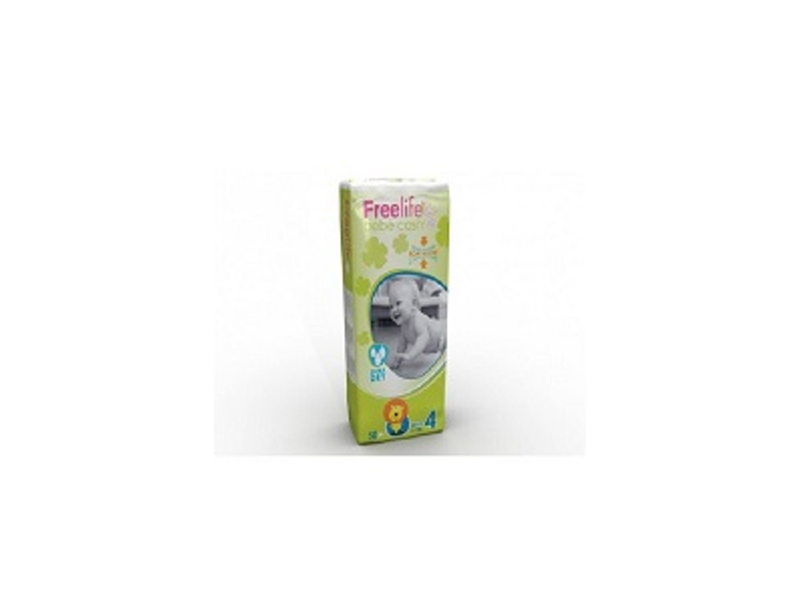 Pañales FREELIFE FreeLife by Bebe Cash 50 Unidades (T4 - 7-18kg)