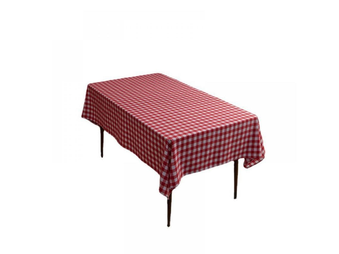 Mantel de tela elegante para comedor, de doble cara, sofisticado, de alta densidad de hilos, bordes dentados, fácil de lavar.
