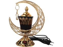 Quemador De Perfume Eléctrico De Cerámica Y Metal, Enchufe Europeo Ac220, Soporte Decorativo Para Perfume Árabe