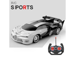 Coche RC 1/18 con luz LED, control remoto de 2,4 G, vehículo deportivo de alta velocidad para niños y niñas, Aeuzwr