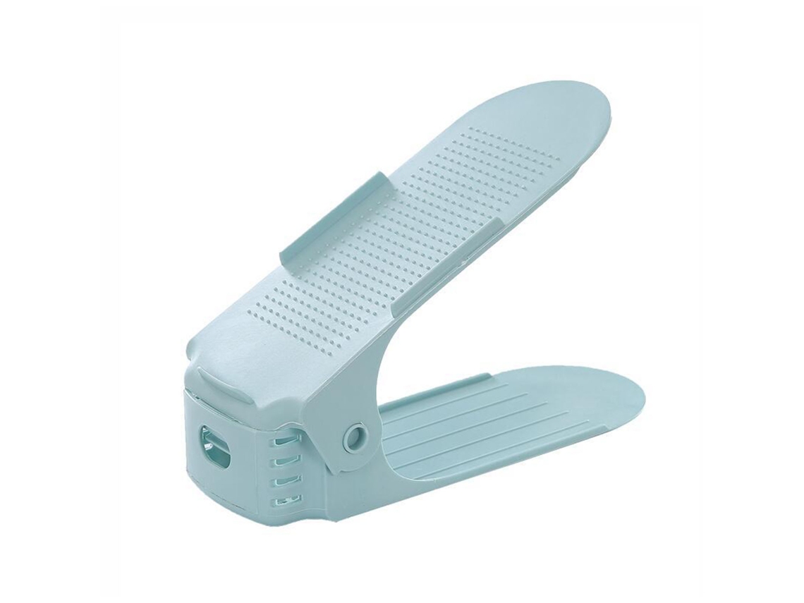 Organizador de zapatos ajustable de dos niveles