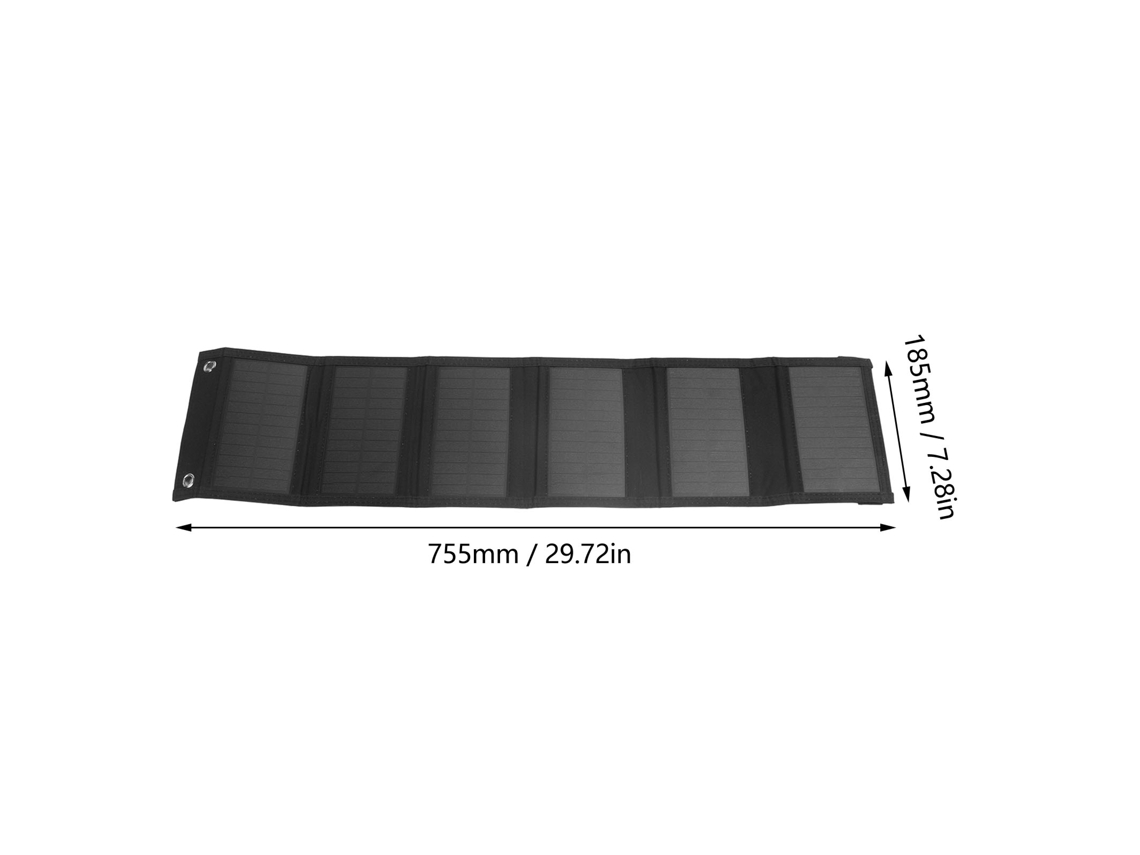 2026dz-panel Solar Portátil Plegable 6v Salida Usb Cargador Solar Impermeable Para Exterior