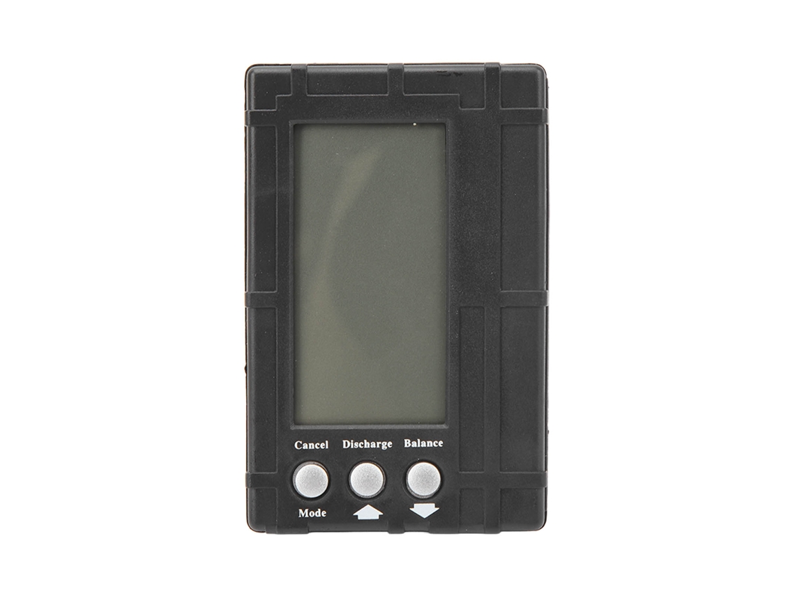 Descargador balanceador 3 en 1 con pantalla grande para baterías LiPo LiFe 2-6s