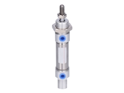 Cilindro De Aire Mini Con Varilla De Pistón Acero Inoxidable Equipo Neumático 20mm Mi20x225