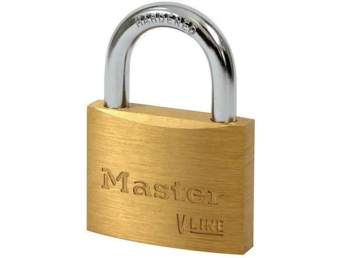 Candado de latón Master Lock de 50 mm con arco de 25 mm