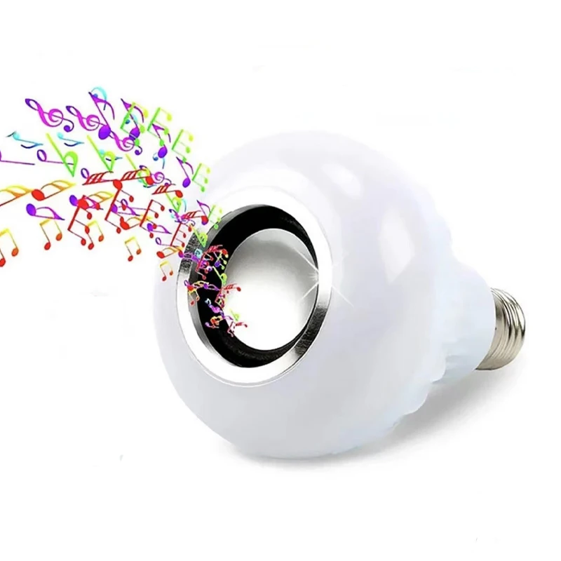 Altavoz Bluetooth Inteligente Rgb, Luz De Escenario A Todo Color, Led Con Control Remoto