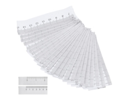 Paquete De 100 Cintas Métricas Papel 1 M Eliminación Conveniente Este
