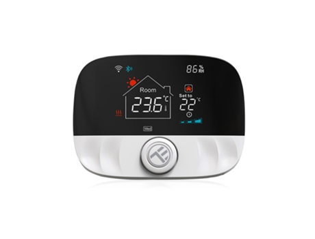 Termostato ambiente WiFi inteligente Tellur, TSH02, negro