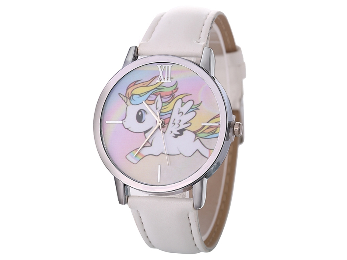 Reloj De Pulsera Analógico De Cuarzo De Aleación Para Parejas, Negocios, Casual, Blanco.