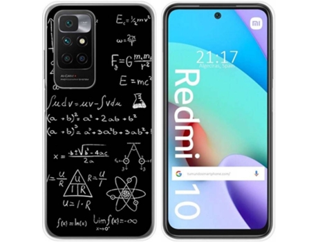Carcasa Xiaomi Redmi 10 TUMUNDOSMARTPHONE Formulas Multicolor